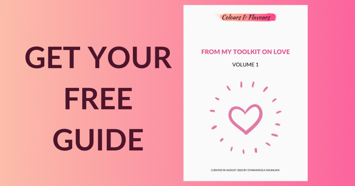 Free guide: From my toolkit on love (vol. 1)