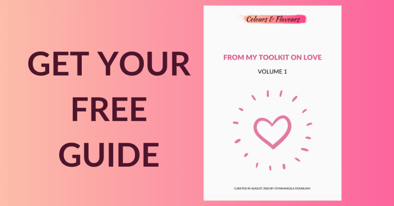 Free guide: From my toolkit on love (vol. 1)