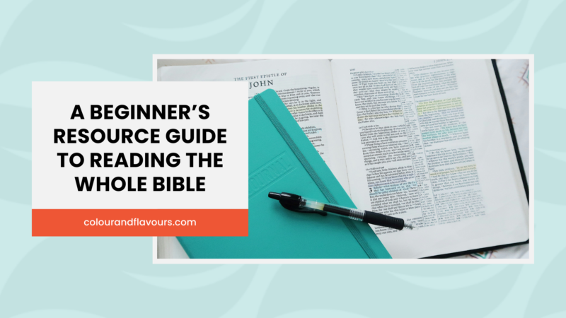 Everything You Need To Read The Entire Bible for the First Time