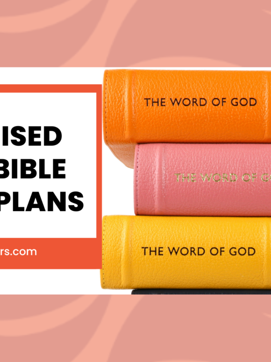 My Customised 2-Year Bible Reading Plans (Free Template)